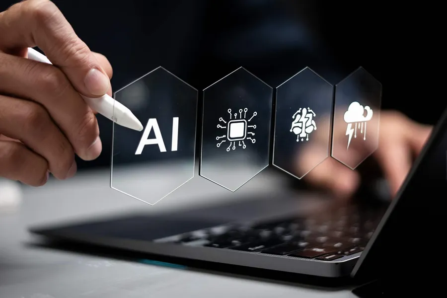 AI and machine learning processing enterprise big data — predictive analytics for business systems