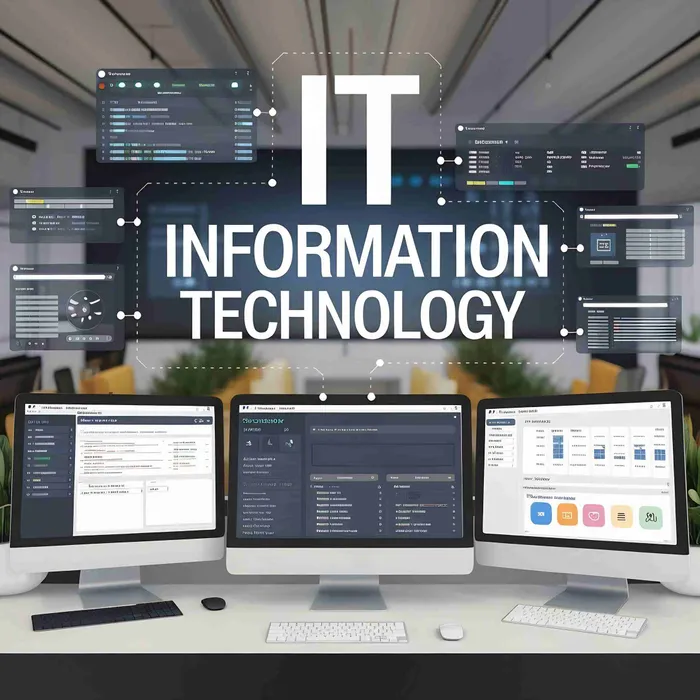 IT consultant reviewing technology systems and infrastructure